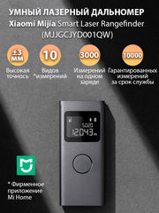 Лазерный дальномер Xiaomi Smart Laser Measure BHR5596GL, 40 м