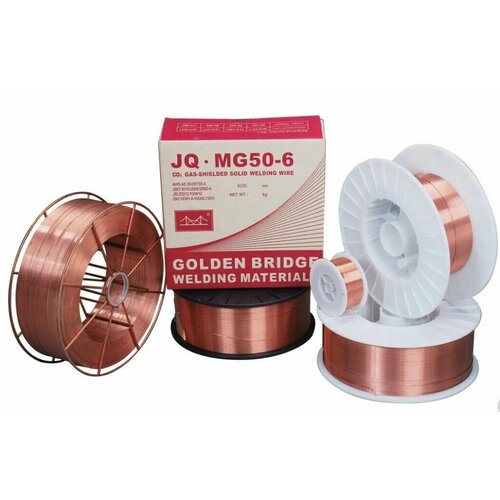 Сварочная проволока Golden Bridge JQ MG50-6 Св-08Г2С-О 10 мм 5 кг 2210₽
