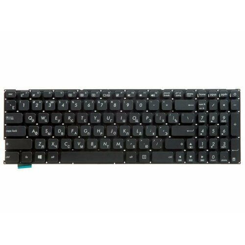 Клавиатура (keyboard) для ноутбука Asus, черная, без рамки, гор. Enter ZeepDeep, 9Z. ND00M.00R петля для ноутбука asus vivobook max x541ua r541ua левая