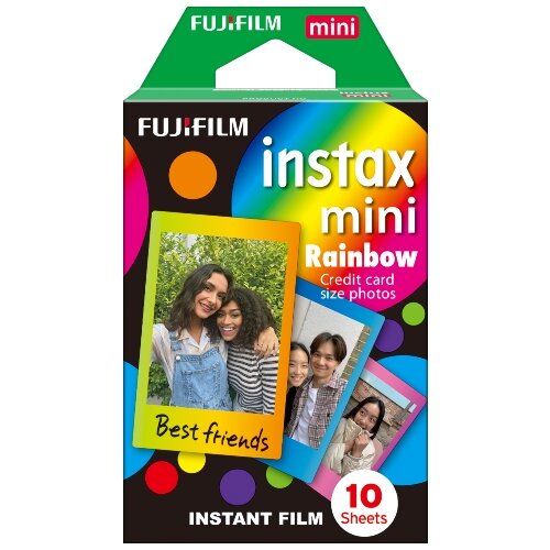 Картридж для камеры Fujifilm Colorfilm Instax Mini 10 pack Rainbow