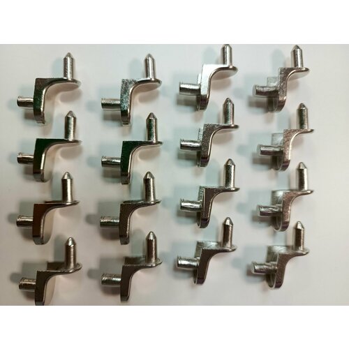 Полкодержатель со штифтом для полок деревянных-16 шт.