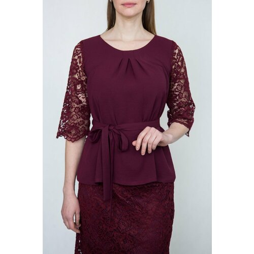 Блуза Galar, размер 170-104-112, бордовый