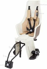 Детское кресло с креплением на багажник/раму Bobike Exclusive Maxi Plus Frame Бело-коричневый