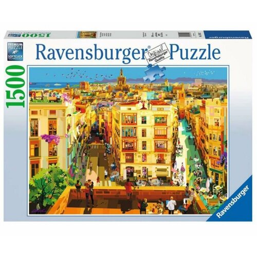 Пазл Ravensburger Рестораны в Валенсии, 1500 дет. 17192 пазл ravensburger 1500 деталей завтрак в валенсии 171927