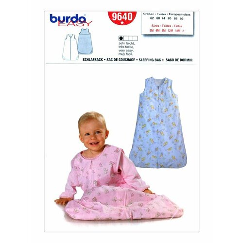 Выкройка Спальник выкройка burda 9284