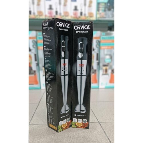 Мощный кухонный блендер погружной 1000Вт Серебристый черный 190000₽