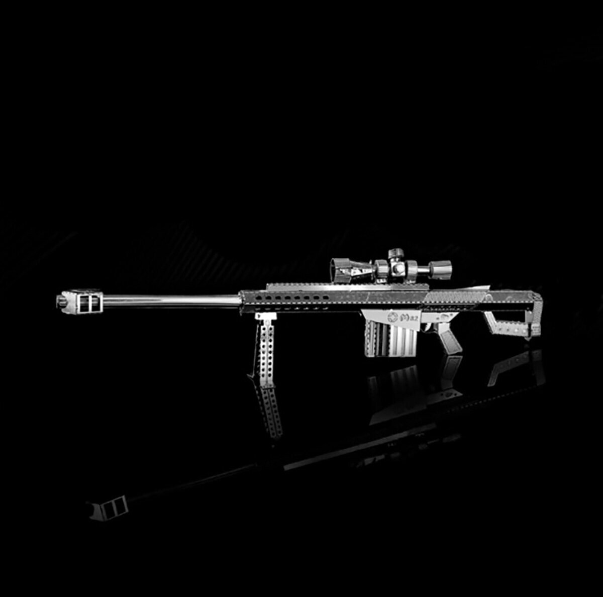 Металлическая сборная 3D модель "Barrett M82"
