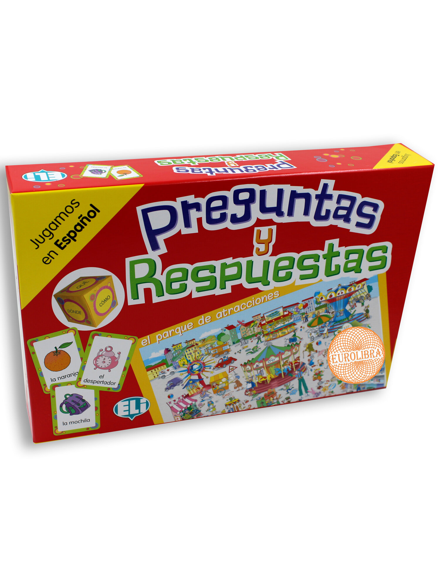 PREGUNTAS Y RESPUESTAS (A2-B1) / Обучающая игра на испанском языке "Вопрос- ответ"