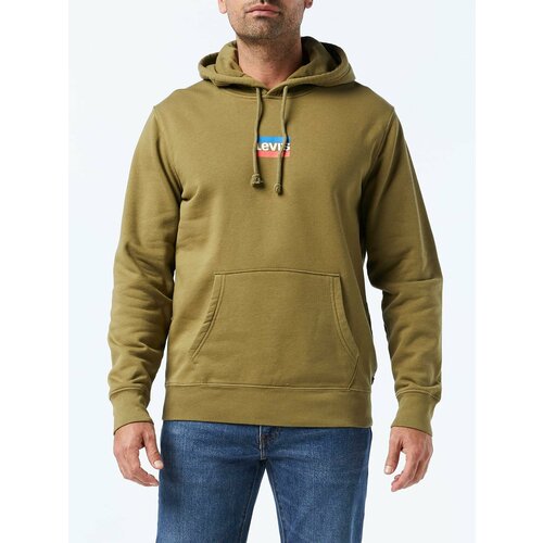 фото Худи levi's men standard graphic hoodie, размер xl, , хаки