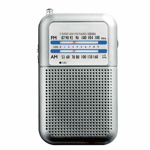 Портативный Всеволновый Мини Радиоприемник Degen DE333 Диапазоны FM MW Карманный Питание от Батареек 2AAA 1970₽