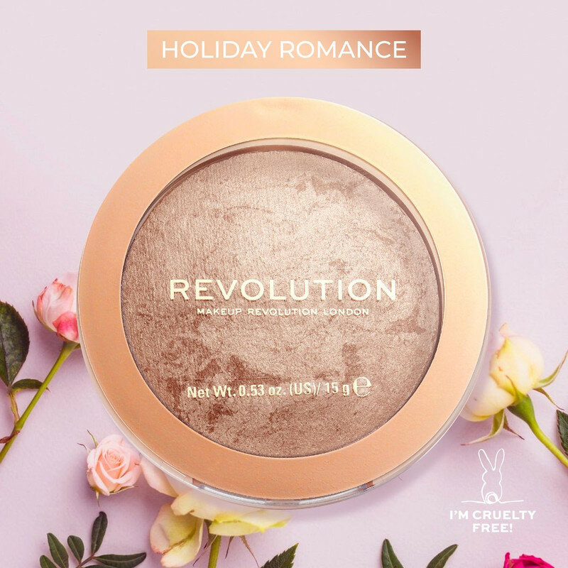 MAKEUP REVOLUTION Бронзер для лица BRONZER RELOADED, Holiday Romance: компактный, сухой