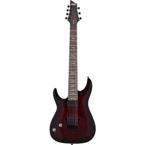 Электрогитара SCHECTER OMEN ELITE-7 LH BCHB электрогитара schecter omen elite 7 ms bchb