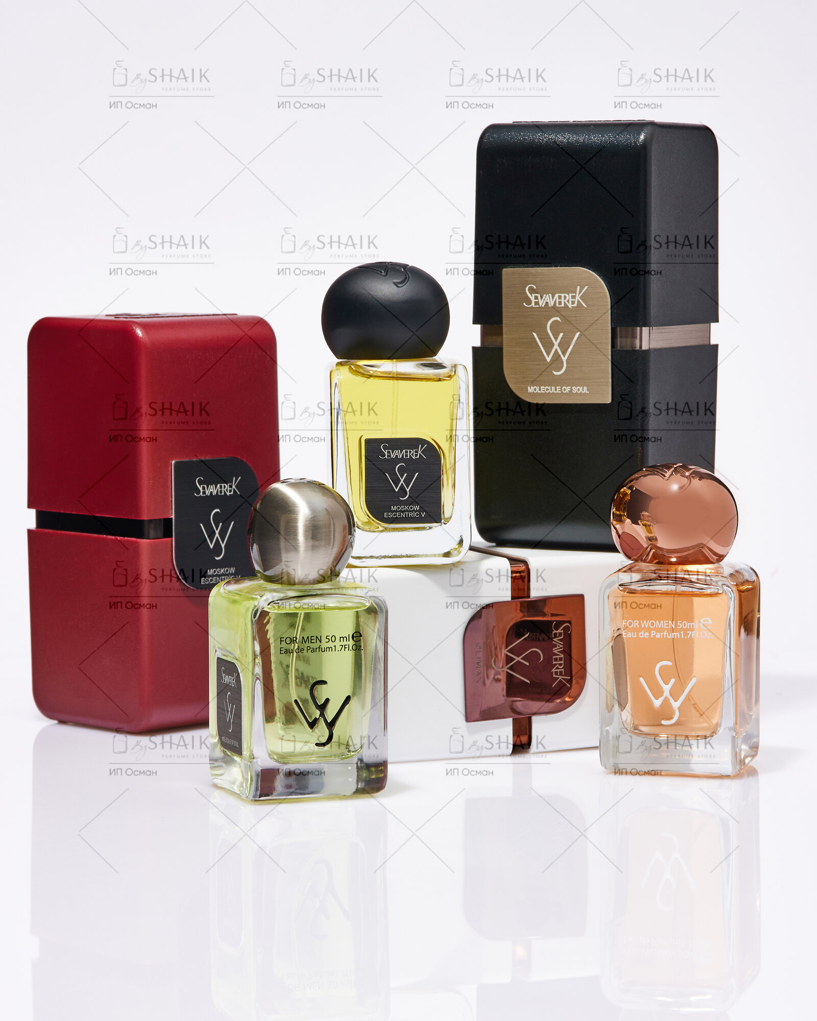 ESCENTRIC 02 Парфюмерная вода SevavereK 5502 масляные духи молекула 02 женские мужской парфюм 50 мл — фото 1