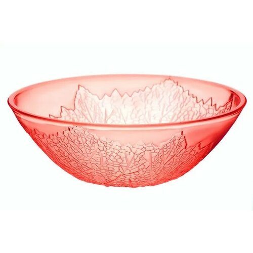 Салатник лист СибПолимер 09л красный 345₽