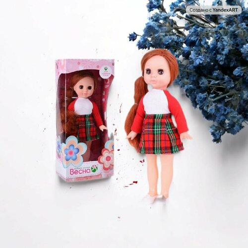 Кукла Весна Эля Яркий стиль, высота 30см кукла весна эля яркий стиль 2 многоцветный в3685