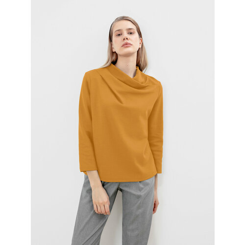 Блуза Pompa, размер 42, оранжевый блуза pompa размер 42 оранжевый
