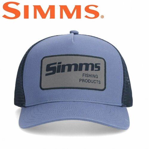 Кепка Simms, размер One Size, синий кепка simms размер one size бежевый