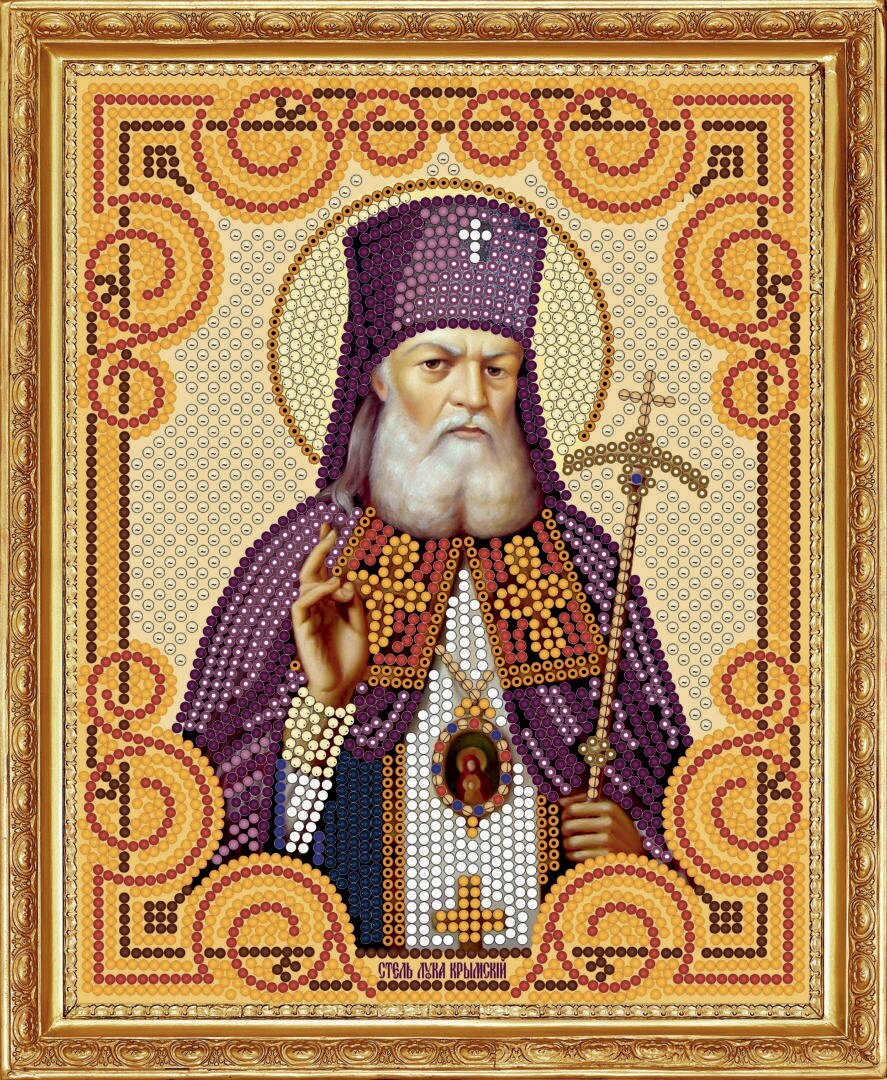 Алмазная мозаика Св. Лука Крымский 19x24 М-233