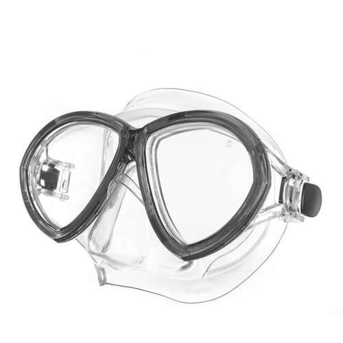 Маска для плавания SALVAS Change Mask CA195C2TNSTH, размер взрослый, черная маска для плавания salvas phoenix mask ca520s2qysth размер взрослый серебристо голубая
