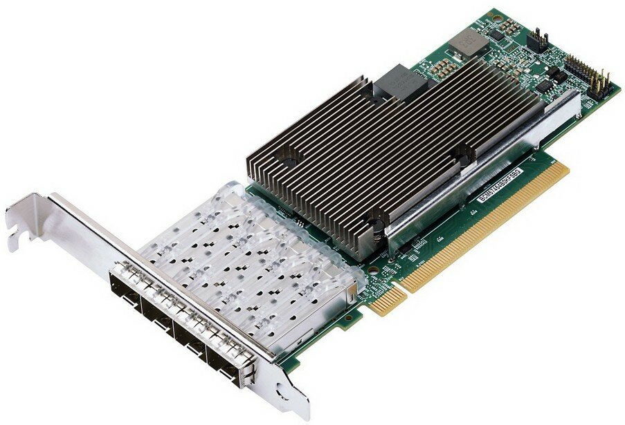 Сетевой адаптер Lenovo 4XC7A08316 ThinkSystem Broadcom 57454 10/25GbE SFP28 4-port PCIe Ethernet Adapter V2