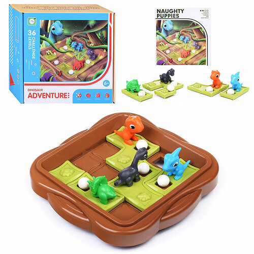 Игра-головоломка 920-5 Приключение динозавров в коробке