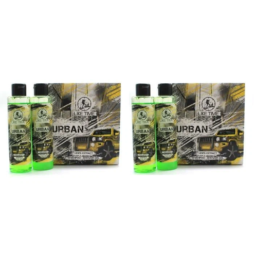 Набор подарочный Like Time Men Urban: шампунь-гель, 250 мл + гель для душа, 250 мл, 2 шт