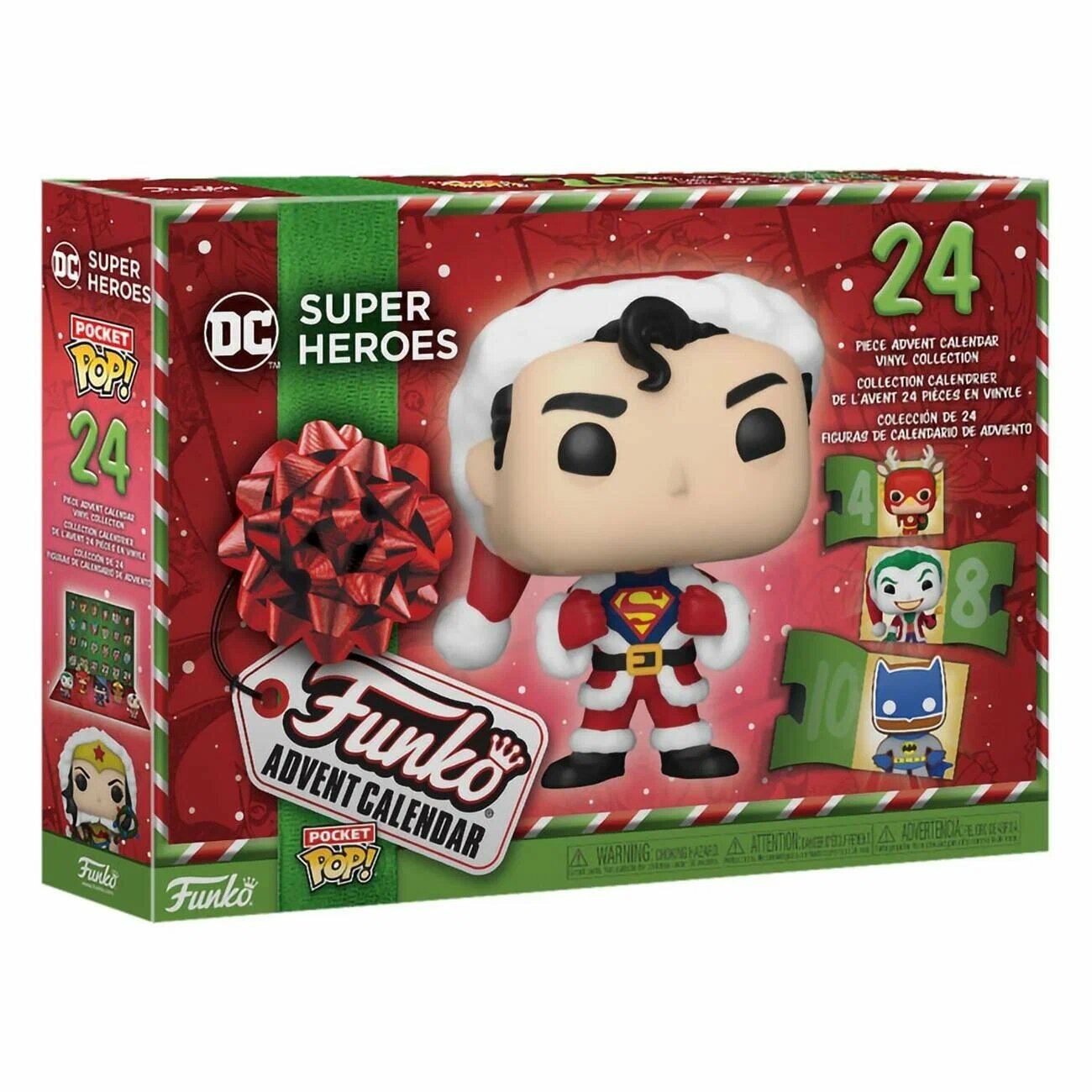 Набор подарочный Funko Advent Calendar DC 2023 (Pkt POP) 24 фигурки 73077