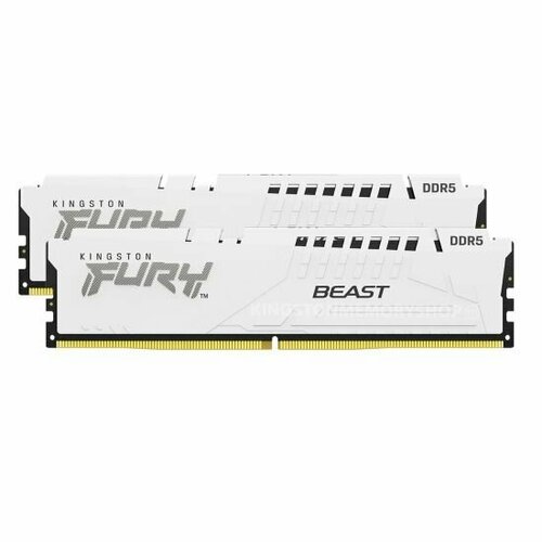 Оперативная память Kingston FURY Beast White KF552C40BWK2-32 32 ГБ 1520000₽