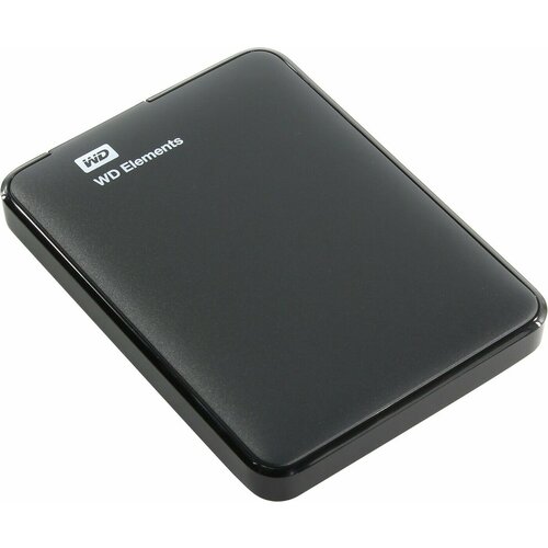 1 ТБ Внешний жесткий диск HDD 2.5' WD Elements Portable, USB 3.0, черный