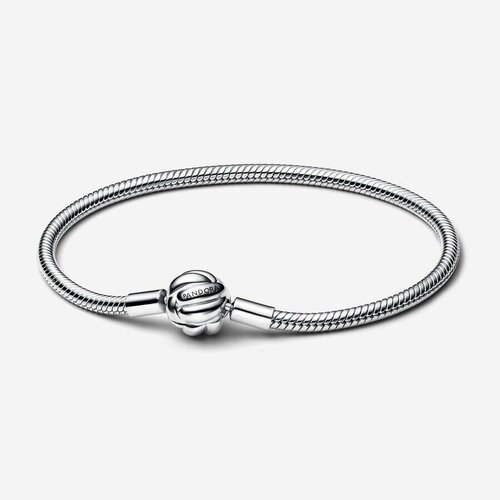 Браслет PANDORA, размер 17 см, серебристый