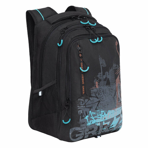 Вместительный школьный рюкзак (мужской) - сохраняет правильную осанку RU-338-1/2