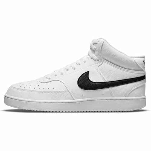 фото Кеды nike court vision mid next nature, полнота f, размер 11,5 us, белый/черный