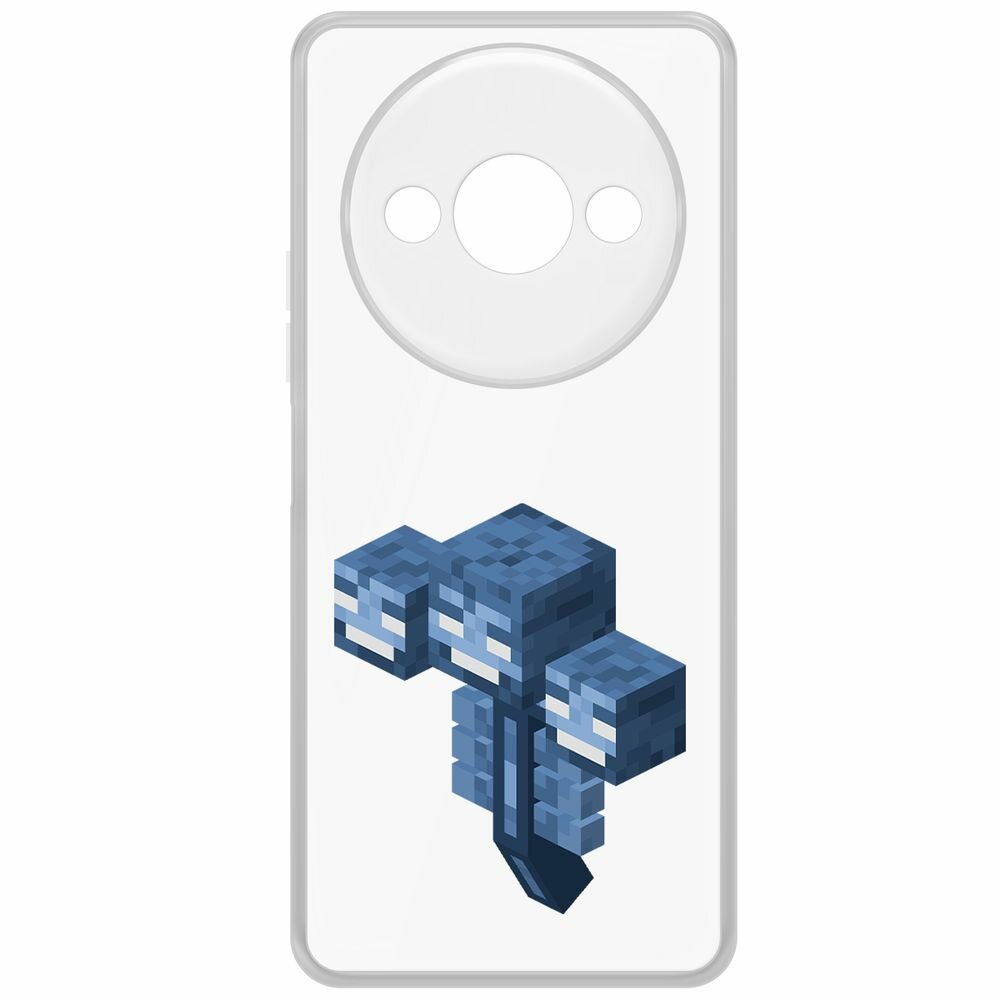 Чехол-накладка Krutoff Clear Case Minecraft-Иссушитель для Xiaomi Poco C61