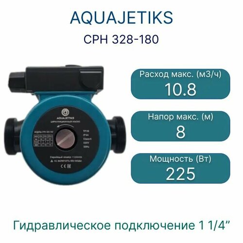 Циркуляционный насос AQUAJETIKS CPH 328-180