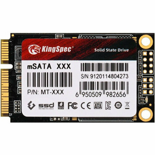 Накопитель SSD Kingspec SATA-III 1TB MT-1TB MT Series mSATA 1039500₽