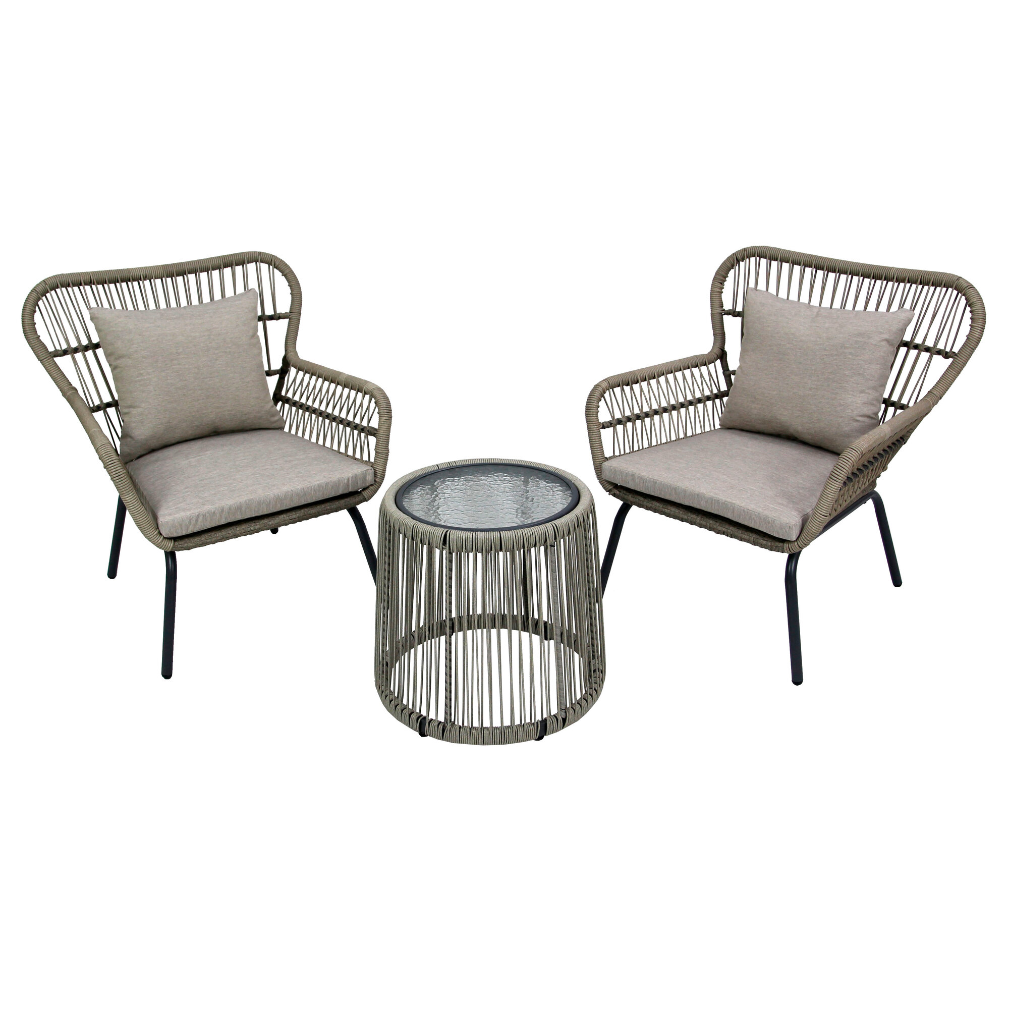 фото Набор садовой мебели из ротанга