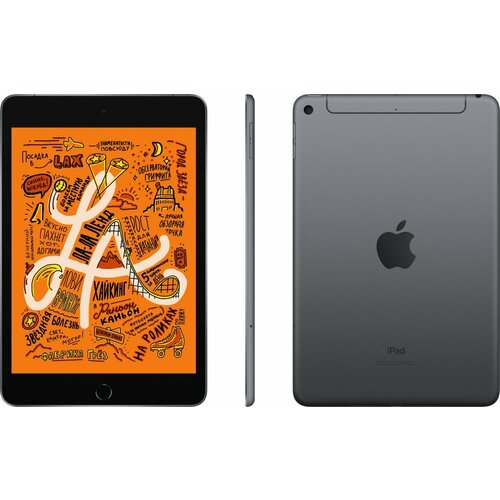 планшет apple ipad pro 11 2022 wi fi 256gb space grey mnxf3 Планшет Apple iPad mini (2019) 256Gb Wi-Fi + Cellular (Цвет: Space Gray)