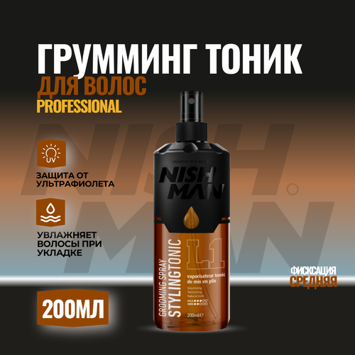 Спрей для объема волос Nishman GROOMING L1