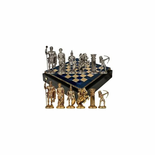 Manopoulos MP-S-10-44-BLU Шахматы подарочные античные войны manopoulos шахматы подарочные античные войны ksva mp s 10 b 44 blu