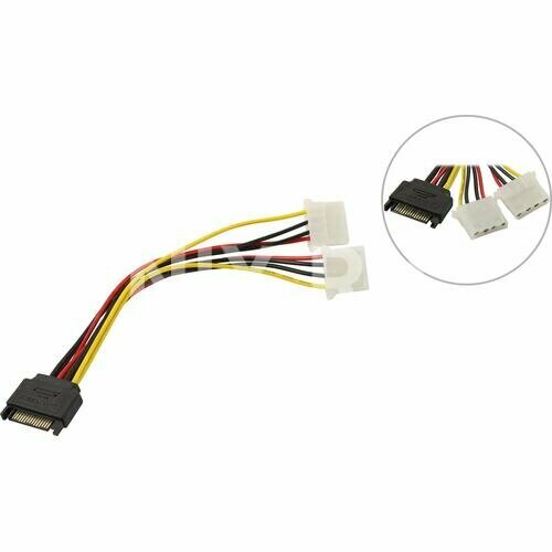 Переходник SATA - Molex Exegate EX-CC-SATAM2MF-0.15