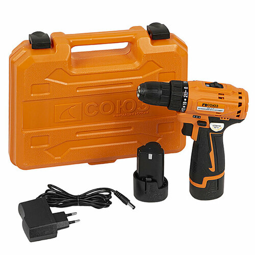 Дрель-шуруповерт аккумуляторная СОЮЗ ДШС-14-1Л 2х2 Ач 6550₽