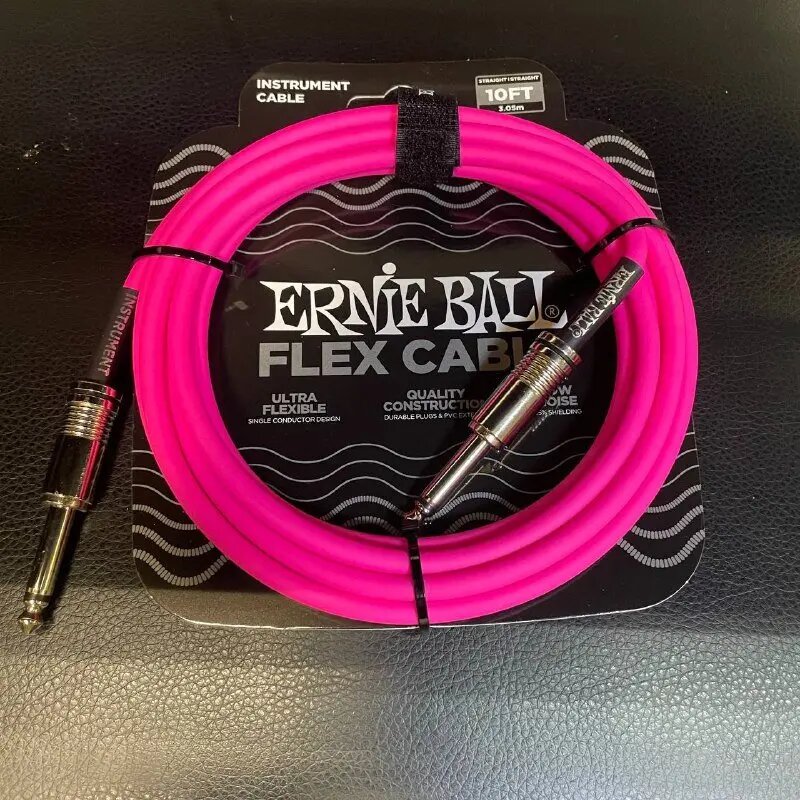 Кабель инструментальный Ernie Ball, Jack 6.3, 3м (6413) — фото 1