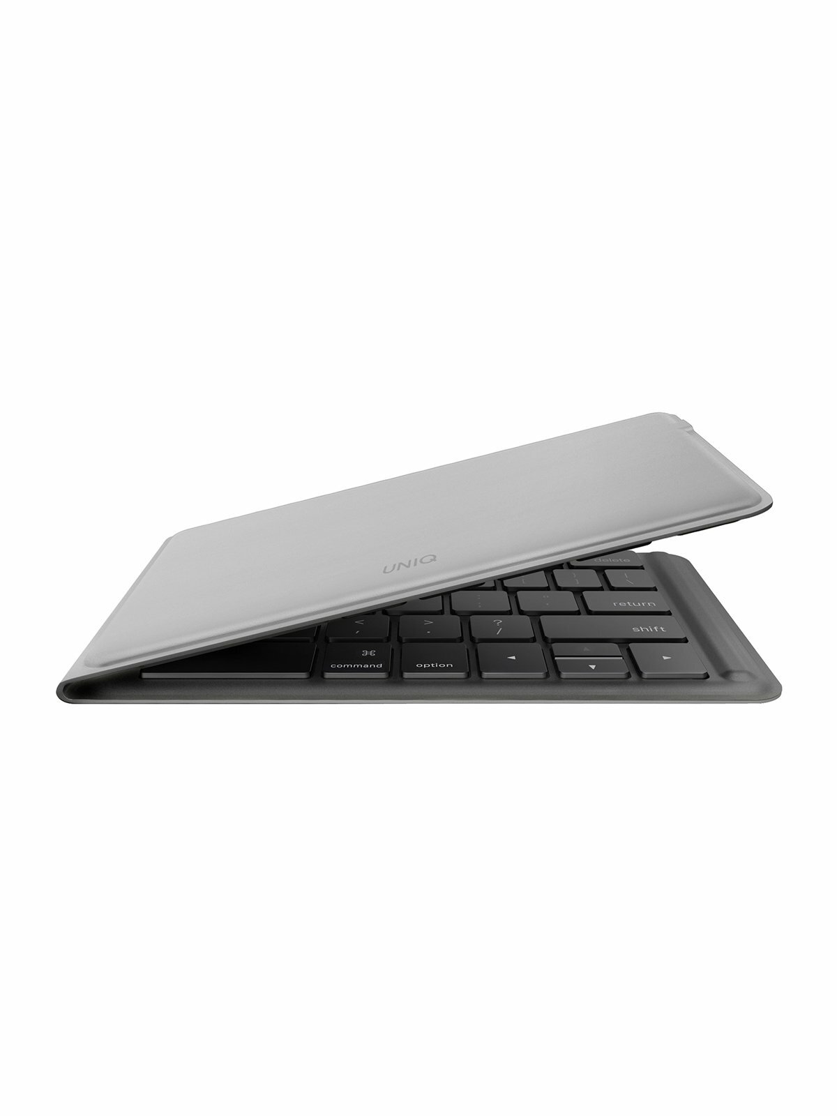 Беспроводная клавиатура Uniq FORIO (RU) Foldable Bluettoth Keyboard Grey русская раскладка