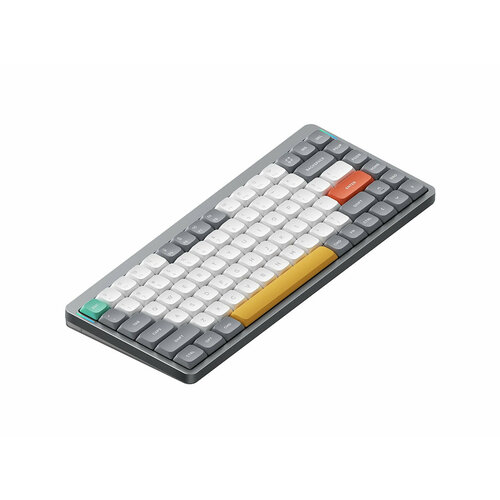 Клавиатура беспроводная механическая Nuphy AIR75 V2 low profile gateron 20 Aloe Switch Bluetooth RGB подсветка 4000мАч Серый AIR75v2-LG-21 1799000₽