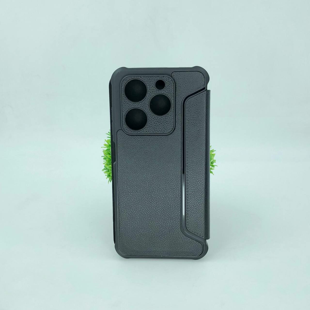 Infinix Smart 8 Pro 4G 2024 чехол книжка с карманом для карт / усиленные противоударные углы / защита камер/ Инфиникс Смарт 8 Про 4 Джи — фото 1