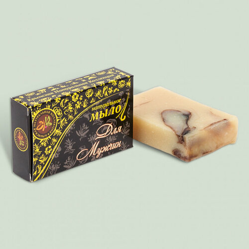 Крымская косметика. Мыло для мужчин. Подходит для бритья. 75 гр.