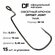 Офсетный крючок CF Company Offset joint hook №14 15 шт