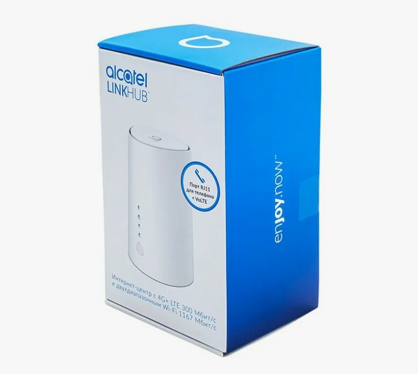 Wifi Роутер 4g cat.7 Alcatel hh71 белый — фото 1