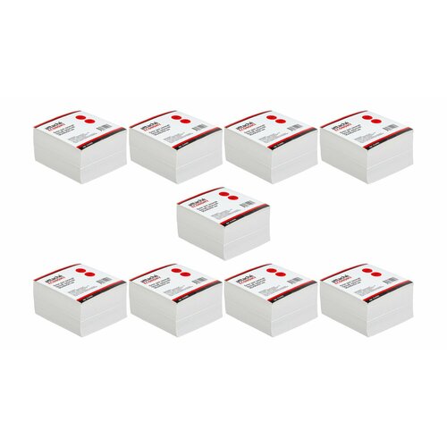 Attache Economy Блок для записей, запасной, 9х9х5, белый, 65 г/кв. м, 9 упаковок