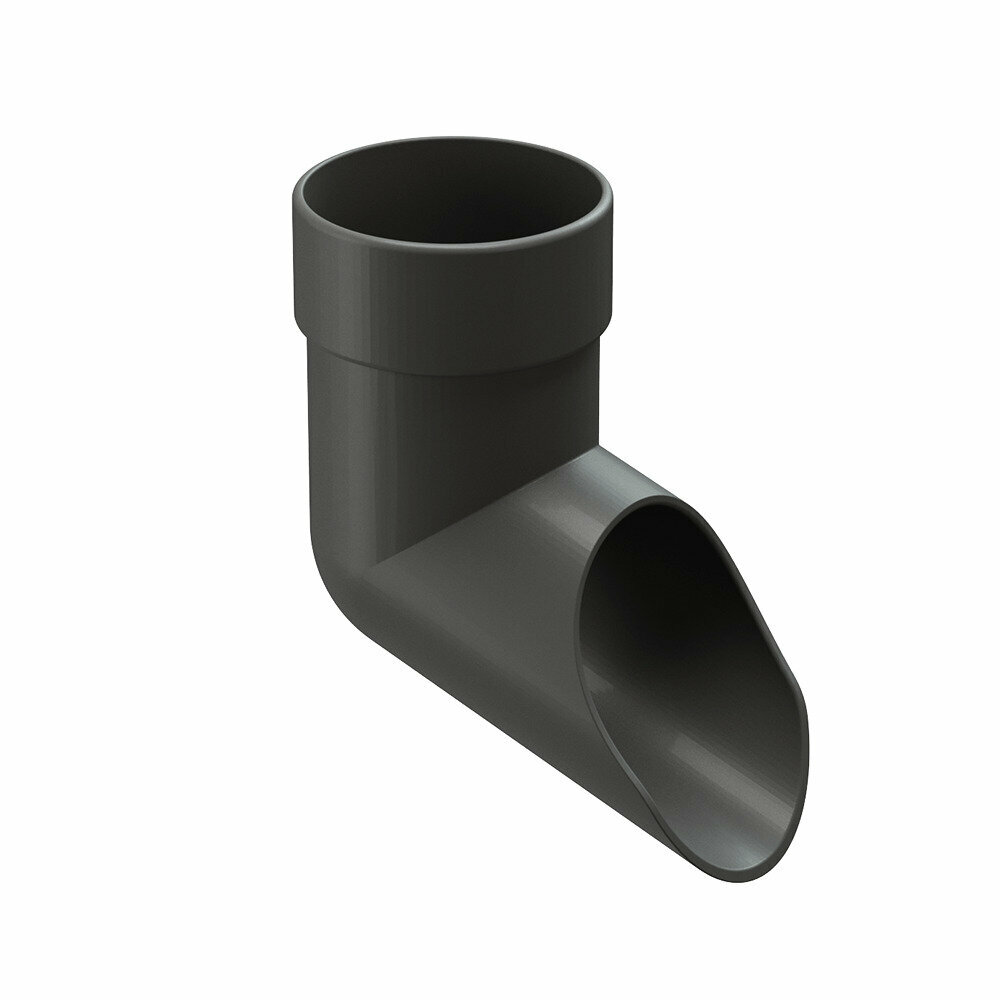 фото Наконечник водосточной трубы Docke LUX (Шоколад)